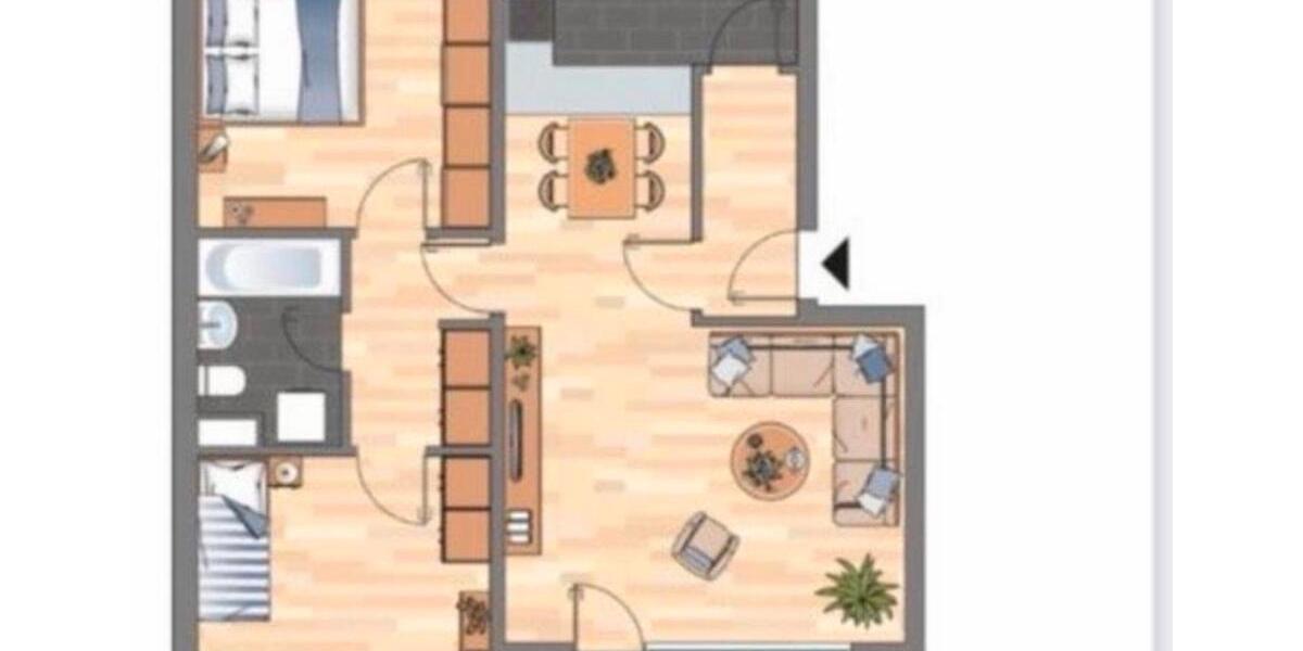 Etagenwohnung Göttingen Grone - 3 Zimmer, 71 m&sup2;, 1.050&euro; | Angebot:25698830