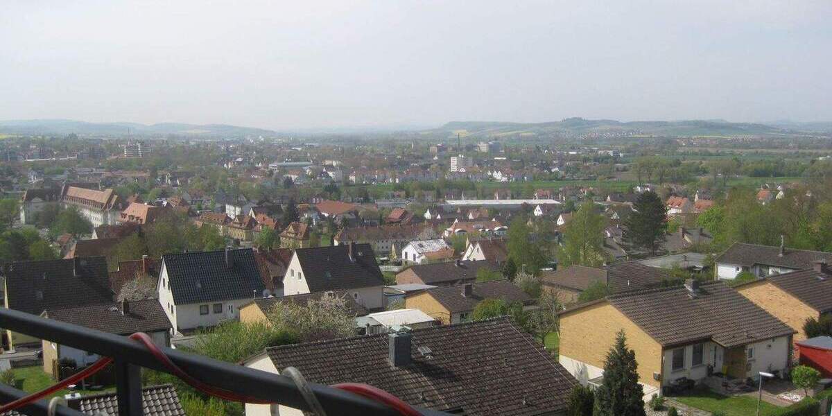 Neu renovierte großzügige 3-Zi.- ETW. m. Stellplatz, Einbauküche und 2 überd.-Balkone m. phantastischen Fernsicht 3 zimmer