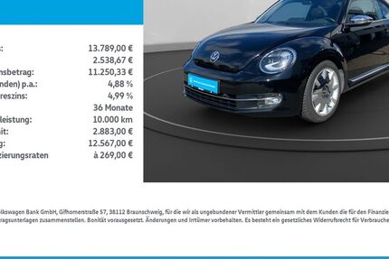 VW Beetle 101.085 km 13.789 € Leinefelde-Worbis/DE 37327