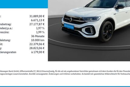 VW T-Roc 15.306 km 31.889 € Leinefelde-Worbis/DE 37327