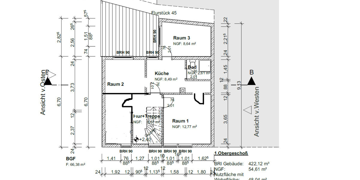 Etagenwohnung Nörten-Hardenberg Hardenberg - 3 Zimmer, 48 m&sup2;, 520&euro; | Angebot:25711246