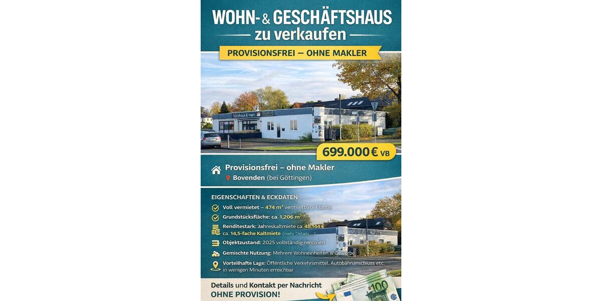 699000 Keine Provision – direkt vom Eigentümer 17 zimmer