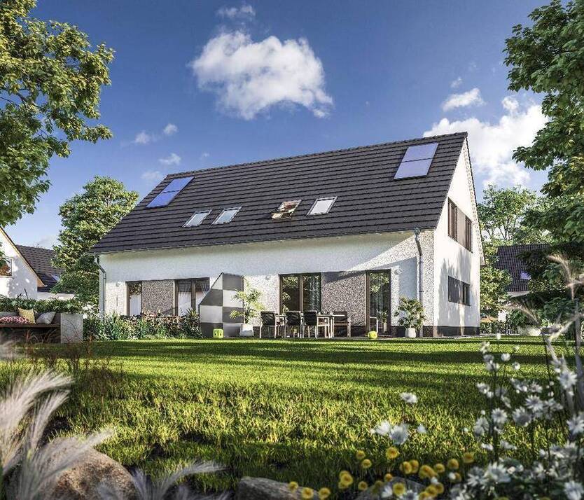 Unabhängigkeit und Nähe - beides ideal kombiniert im Town & Country Doppelhaus in Duderstadt