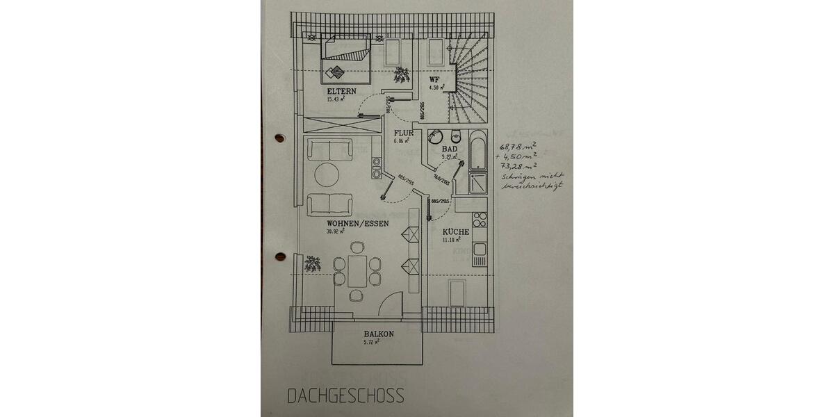 Doppelhaushälfte Göttingen Elliehausen / Esebeck - 6 Zimmer, 138 m&sup2;, 389.000&euro; | Angebot:26123039