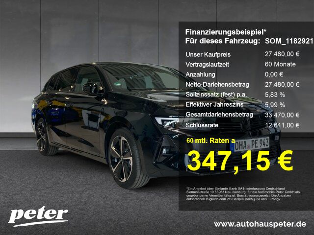 Opel Astra 2.534 km 27.480 € Osterode 37520