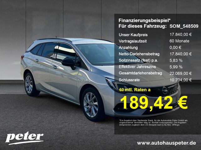 Opel Astra 45.469 km 17.840 € Osterode 37520