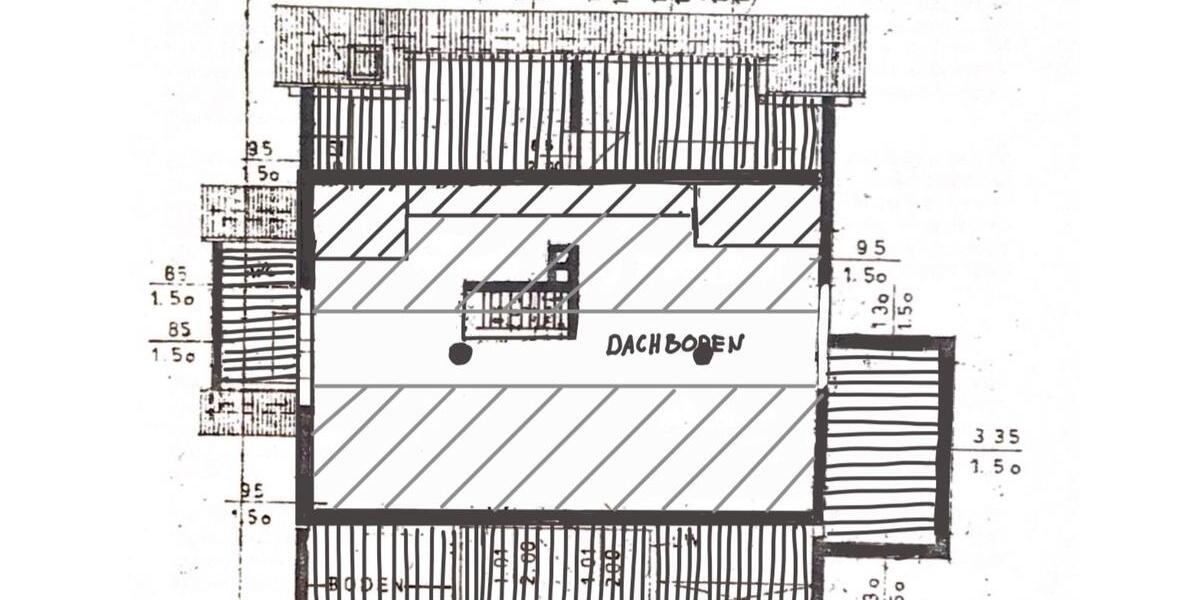 Dachgeschoßwohnung Göttingen Oststadt - 2.5 Zimmer, 105 m&sup2;, 1.200&euro; | Angebot:25455585
