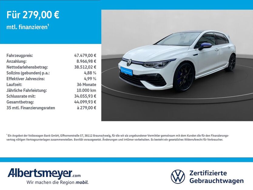 VW Golf 19.150 km 47.479 € Leinefelde-Worbis/DE 37327