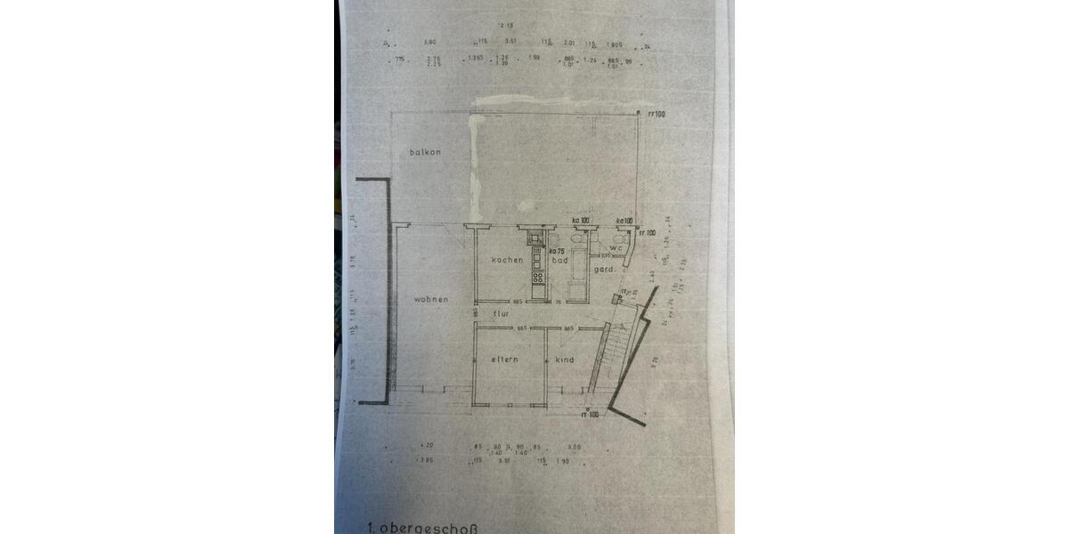 Dachgeschoßwohnung Witzenhausen - 3 Zimmer, 100 m&sup2;, 850&euro; | Angebot:25648783
