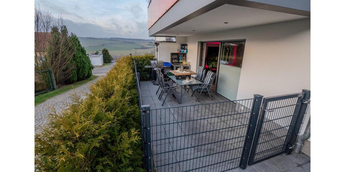 Idyllisch gelegene 2-Zimmer-Terrassenwohnung in Geisleden 2 zimmer