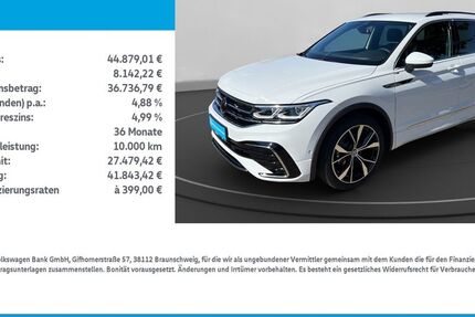 VW Tiguan 4.526 km 44.879 € Leinefelde-Worbis/DE 37327