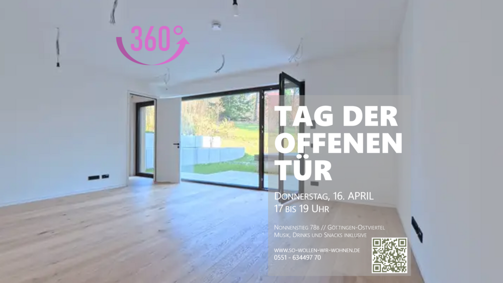 Etagenwohnung Göttingen Oststadt - 2 Zimmer, 62 m&sup2;, 395.000&euro; | Angebot:25918576