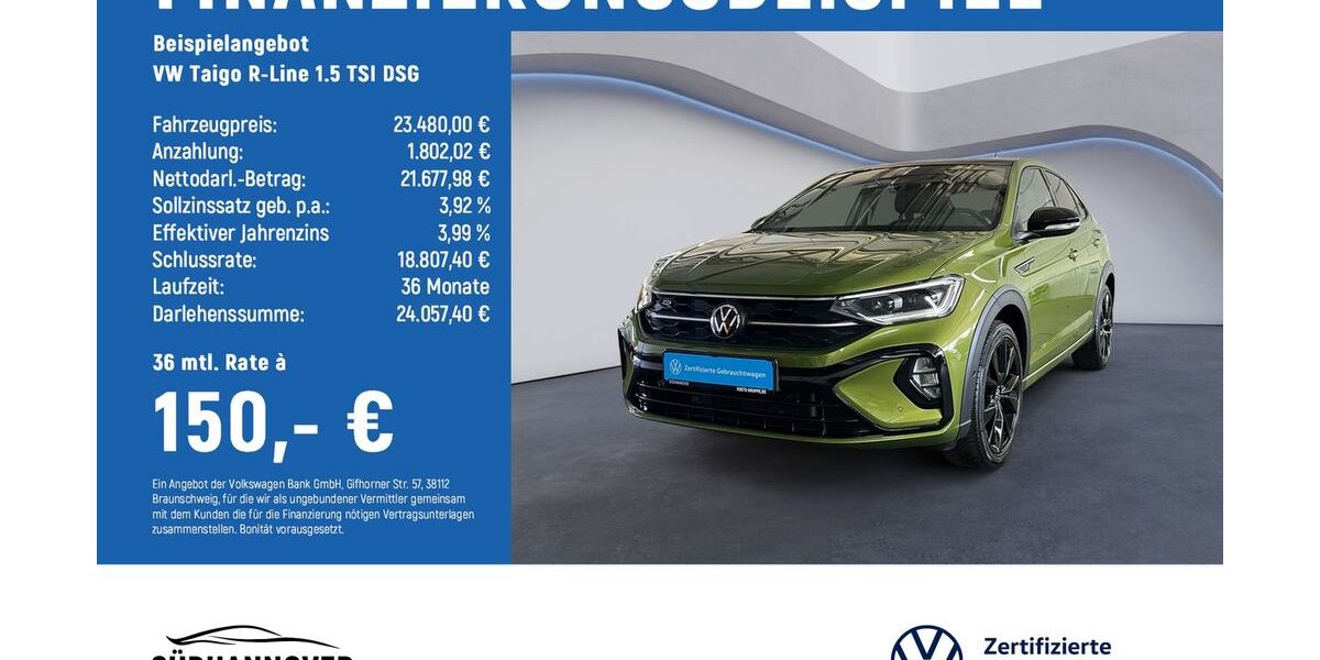 VW Taigo 20.467 km 22.880 &euro; Göttingen 37081