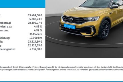 VW T-Roc 38.770 km 33.489 € Leinefelde-Worbis/DE 37327