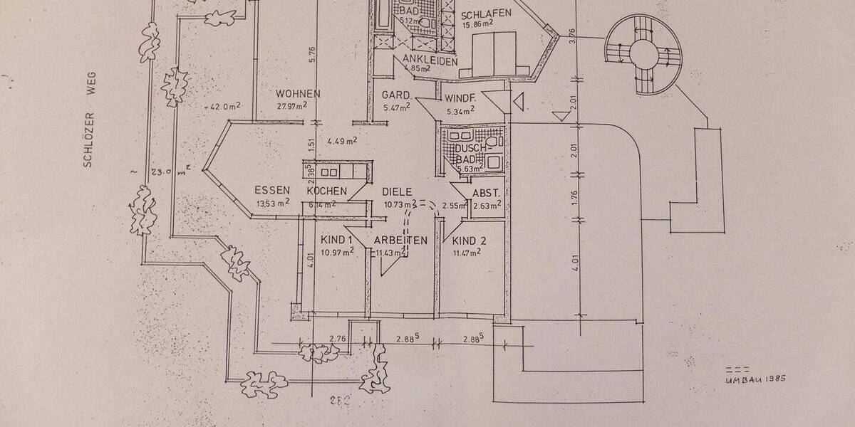 Terrassenwohnung Göttingen Oststadt - 5 Zimmer, 138 m&sup2;, 540.000&euro; | Angebot:26875162
