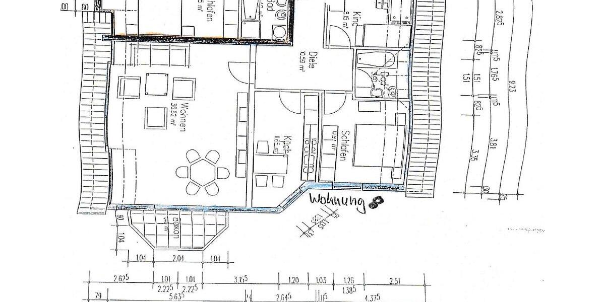 Etagenwohnung Duderstadt - 3 Zimmer, 87 m&sup2;, 210.000&euro; | Angebot:26546765