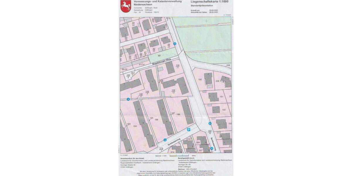 Etagenwohnung Göttingen Oststadt - 4 Zimmer, 86 m&sup2;, 259.900&euro; | Angebot:24221486