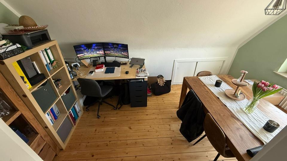 Dachgeschoßwohnung Göttingen - 3 Zimmer, 50 m&sup2;, 400&euro; | Angebot:26321708