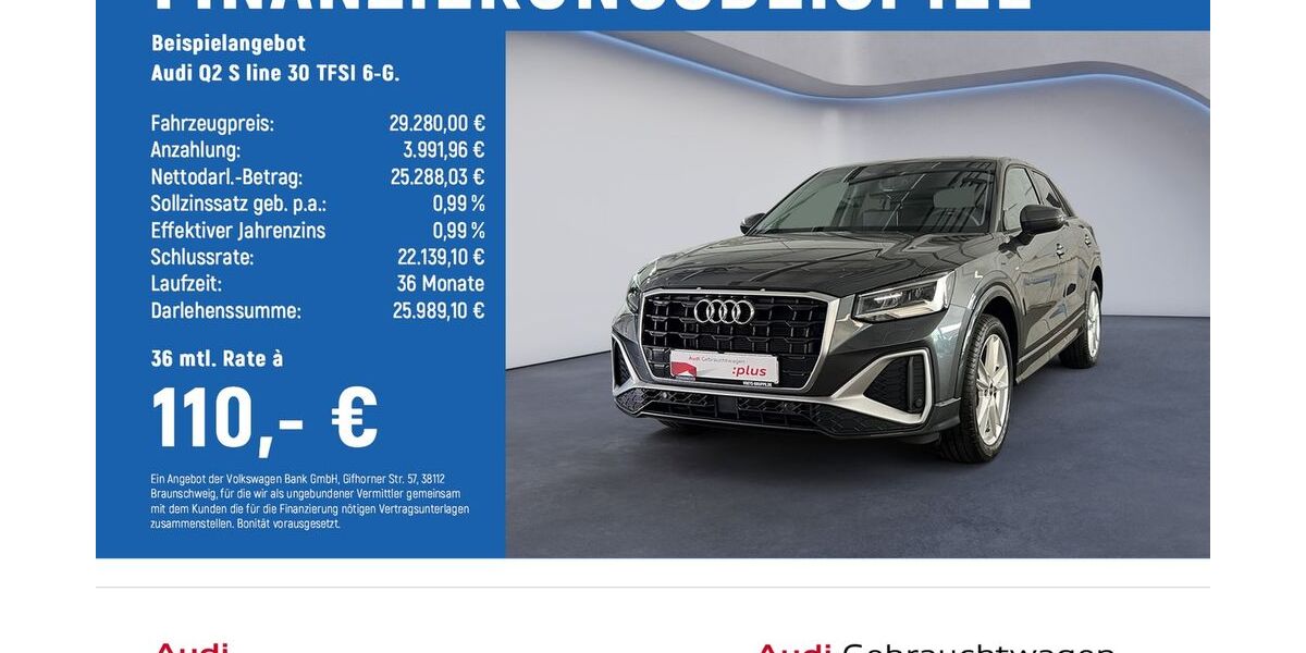 Audi Q2 7.906 km 28.600 &euro; Göttingen OT Grone 37081