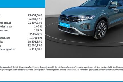 VW T-Roc 14.781 km 25.459 € Leinefelde-Worbis/DE 37327