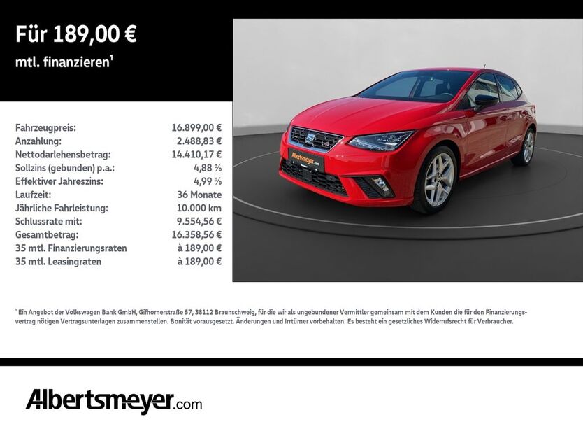 Seat Ibiza 56.741 km 16.899 € Leinefelde-Worbis/DE 37327