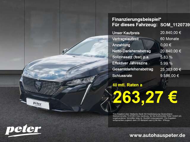 Peugeot 308 30.358 km 20.840 € Osterode 37520