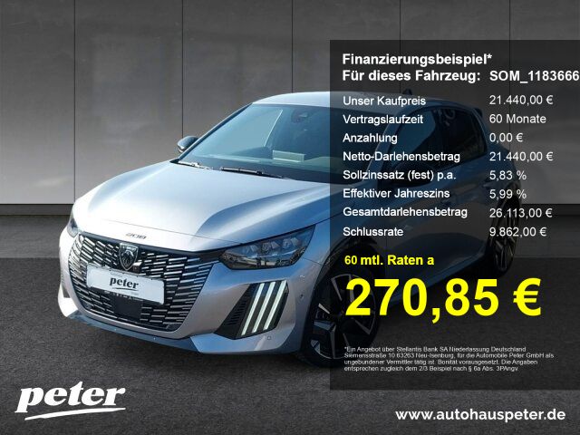Peugeot 208 24.500 km 21.440 € Göttingen 37079