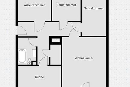 Großzügige 4-Zimmer Wohnung mit 2 Balkonen in ruhiger Lage