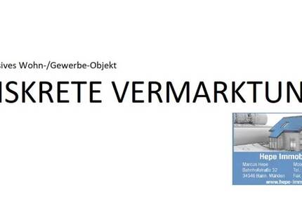 Großstadtnähe Nordhessen - Exklusives Wohn-Gewerbe-Objekt zimmer