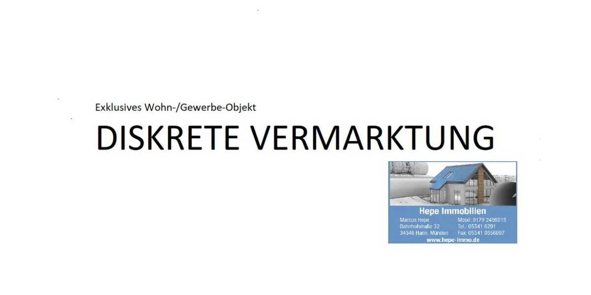 Großstadtnähe Nordhessen - Exklusives Wohn-Gewerbe-Objekt zimmer