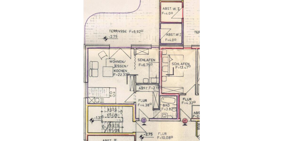 1 12 Zimmerwohnung zu verkaufen 1.5 zimmer