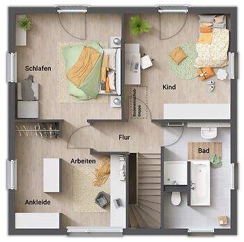 Einfamilienhaus Bad Sooden-Allendorf Allendorf - 4 Zimmer, 129 m&sup2;, 256.950&euro; | Angebot:25737923