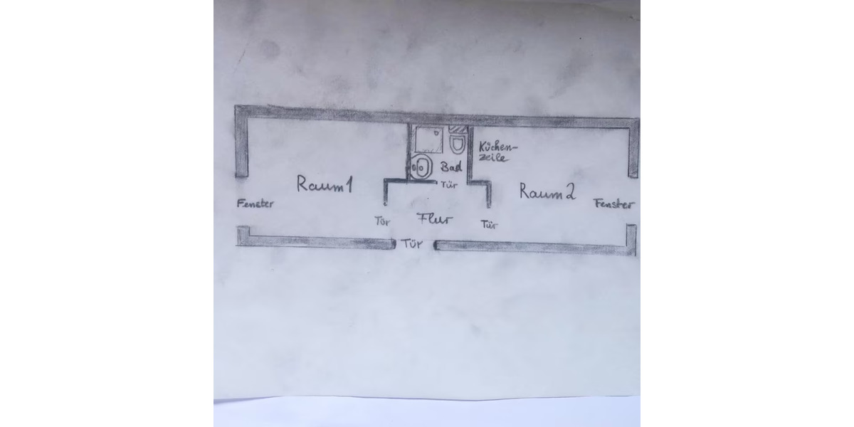 Etagenwohnung Göttingen Roringen - 2 Zimmer, 28 m&sup2;, 98.000&euro; | Angebot:25173324