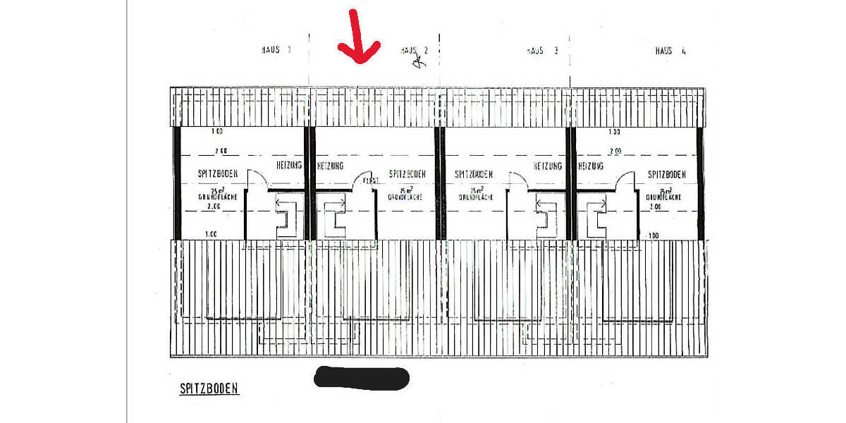 Reihenmittelhaus Göttingen / Grone Grone - 4 Zimmer, 106 m&sup2;, 369.000&euro; | Angebot:26377068