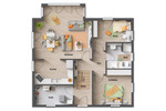 Bungalow Reinhardshagen Veckerhagen - 4 Zimmer, 90 m&sup2;, 212.950&euro; | Angebot:25691710