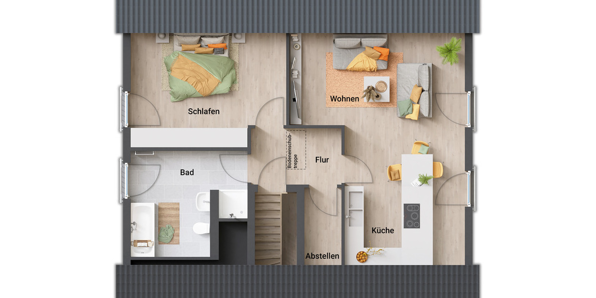 Einfamilienhaus Neu-Eichenberg Marzhausen - 4 Zimmer, 166 m&sup2;, 311.250&euro; | Angebot:26017161