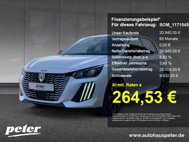 Peugeot 208 4.268 km 20.940 € Göttingen 37079