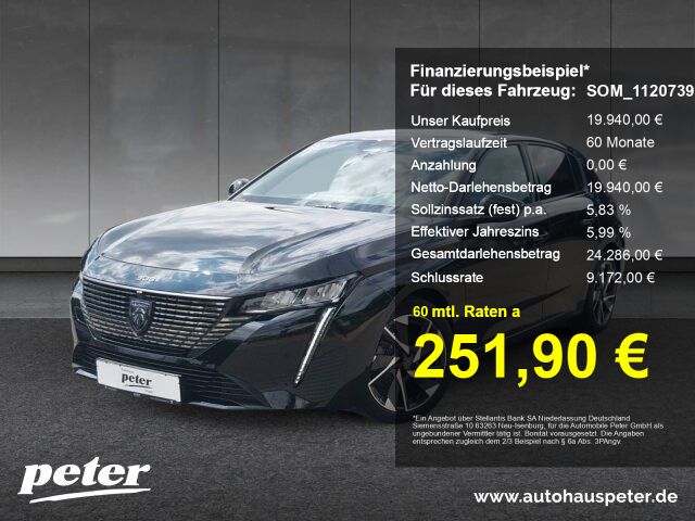 Peugeot 308 30.358 km 19.940 € Osterode 37520