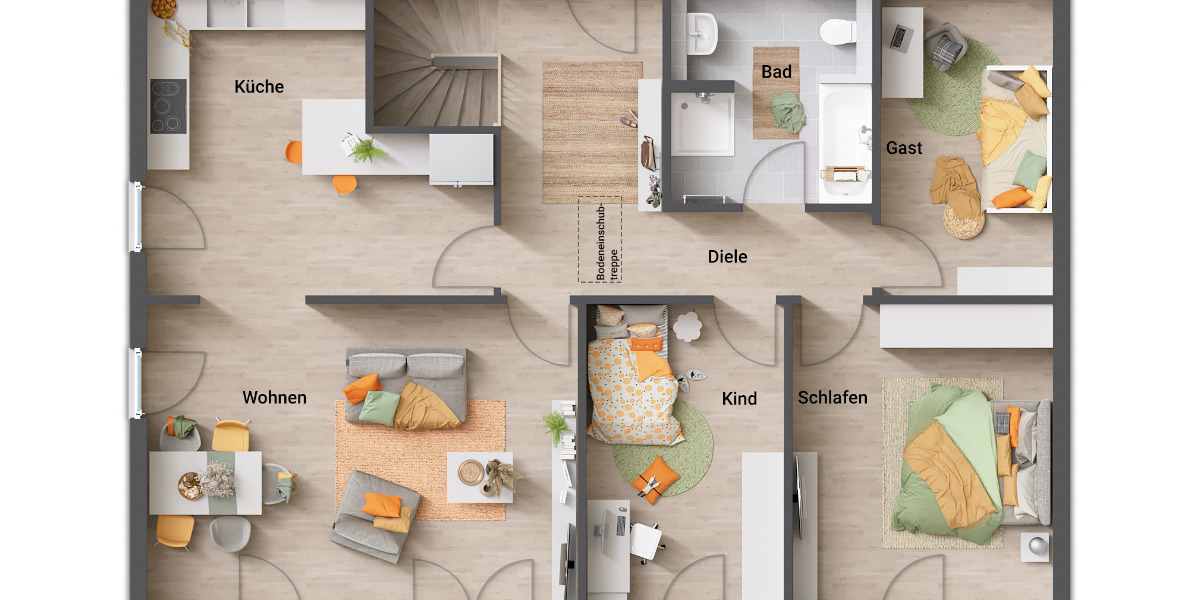 Bungalow Bovenden Reyershausen - 5 Zimmer, 108 m&sup2;, 229.350&euro; | Angebot:25737968