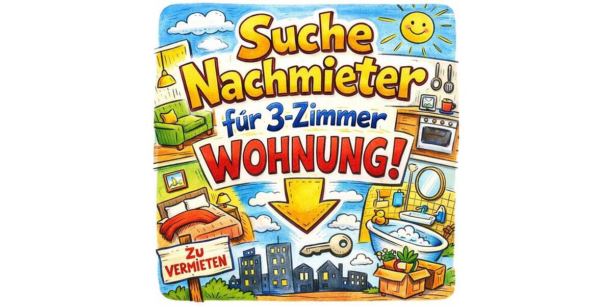 ✨ Schöne 3-Zimmer-Wohnung im EG mit Balkon – WeendeGöttingen 3 zimmer