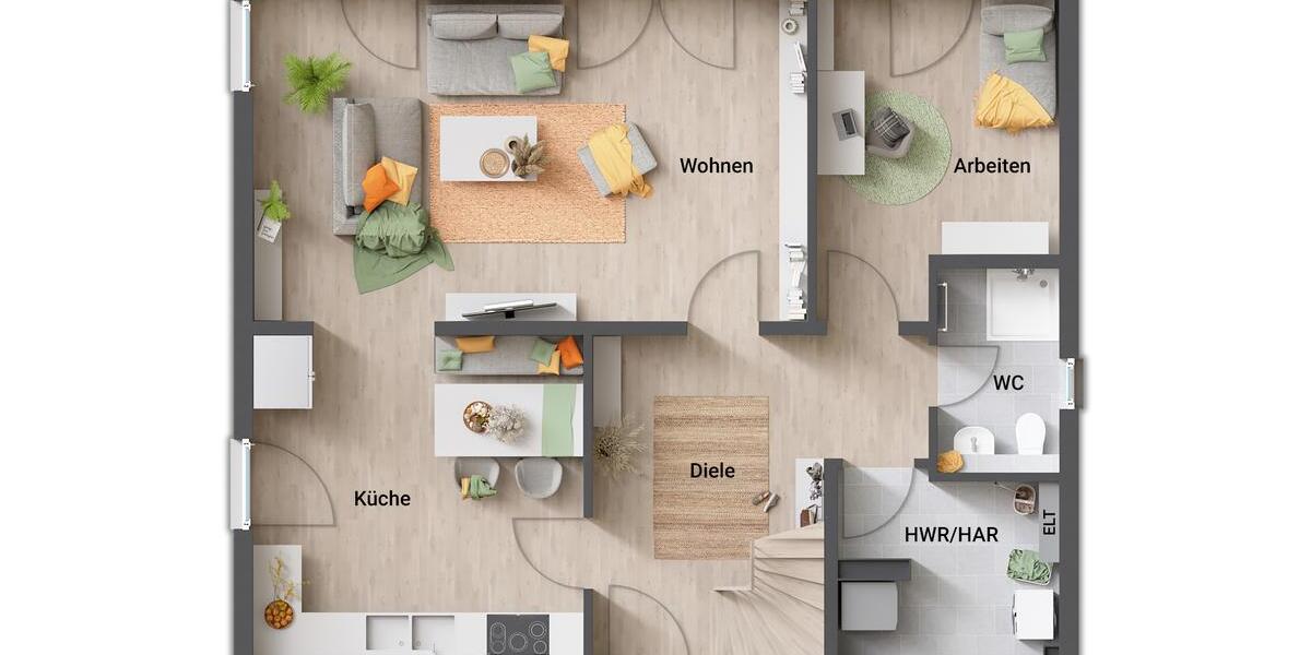 Einfamilienhaus Reinhardshagen - 5 Zimmer, 151 m&sup2;, 284.750&euro; | Angebot:8845566