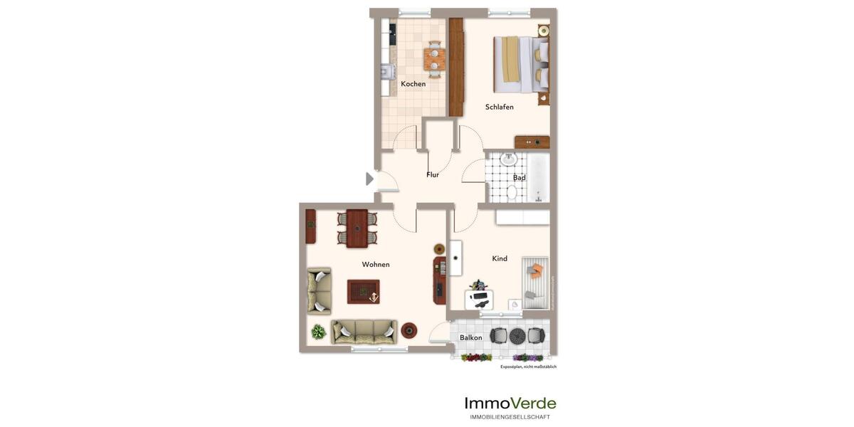 Etagenwohnung Göttingen Roringen - 3 Zimmer, 75 m&sup2;, 1.350&euro; | Angebot:25613457