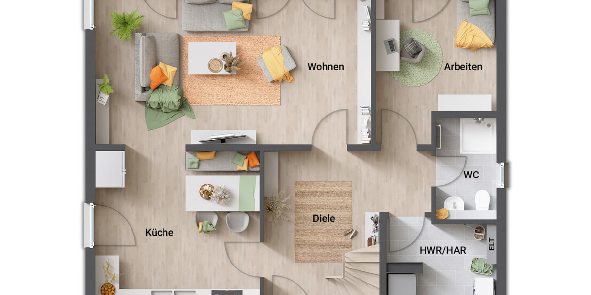 Schick und gradlinig - die perfekte Form zum stadtnahen Wohnen in Duderstadt OT Breitenberg 5 zimmer