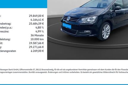 VW Sharan 154.289 km 29.849 € Leinefelde-Worbis/DE 37327