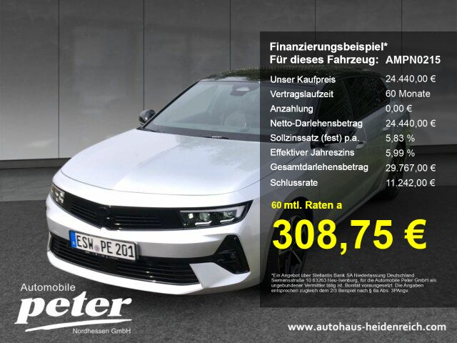 Opel Astra 11.854 km 24.440 &euro; Witzenhausen 37213