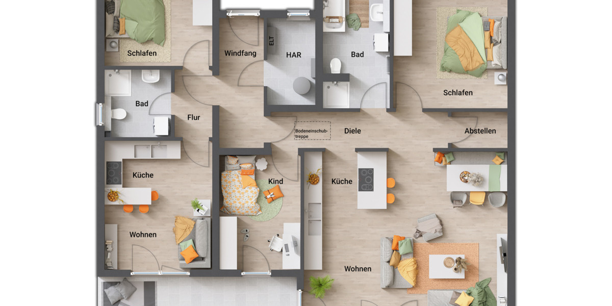 Bungalow Neu-Eichenberg Marzhausen - 6 Zimmer, 138 m&sup2;, 327.600&euro; | Angebot:25986293