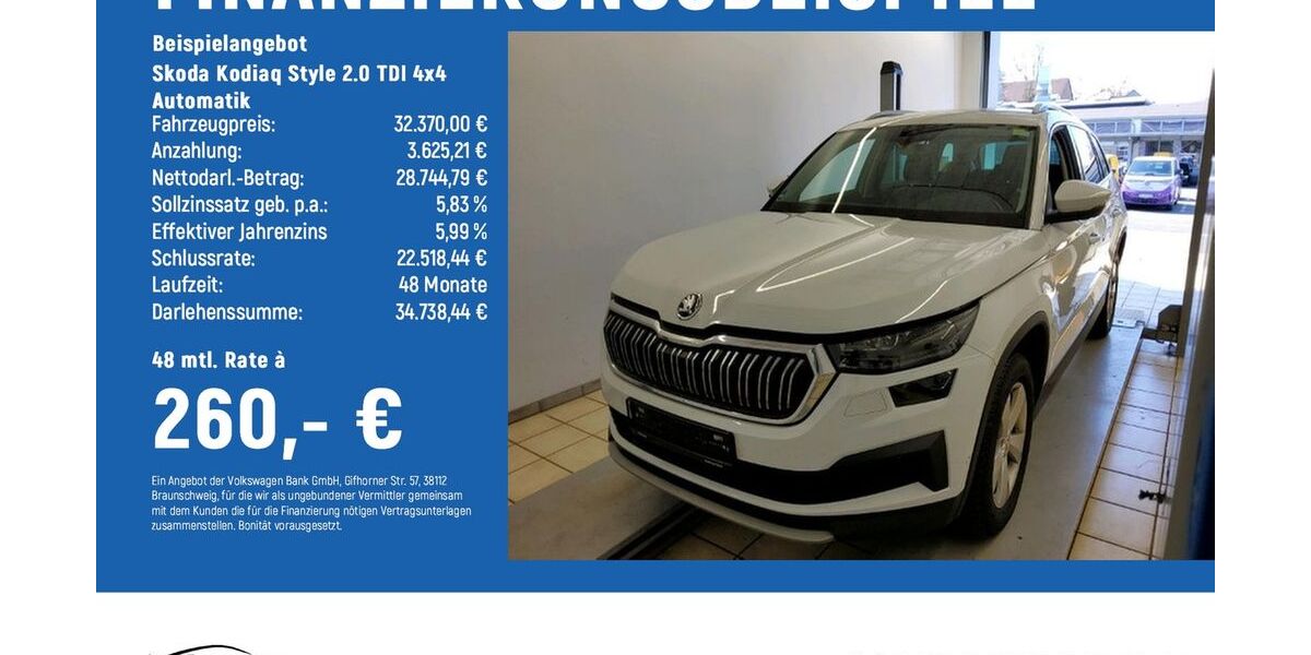 Skoda Kodiaq 77.550 km 27.990 &euro; Göttingen 37079