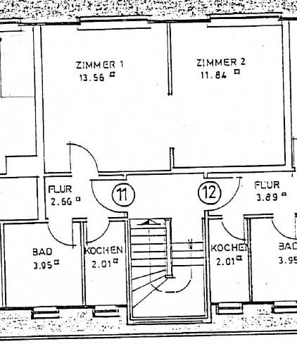 Etagenwohnung Göttingen Nordstadt - 2 Zimmer, 34 m&sup2;, 120.000&euro; | Angebot:26918441