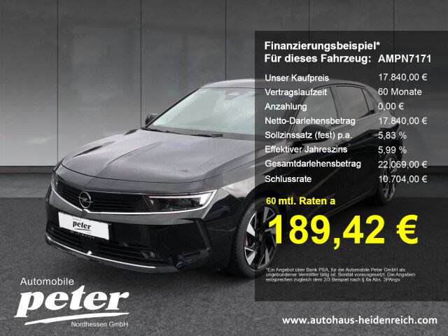 Opel Astra 82.500 km 17.840 &euro; Witzenhausen 37213