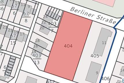 Potentielles Baugrundstück im Wohngebiet von 37412 Herzberg am Harz zimmer